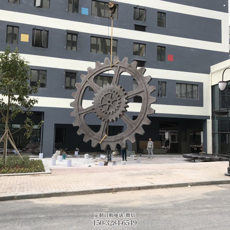 车轮雕塑工厂优选，城市装饰，景观车轮雕塑供给